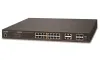 Planet GS-4210-16P4C PoE stikalo L2 L4 20(16 PoE)x 1000Base-T 4x SFP Web SNMPv3 ext 10Mb z 802.3at-220W