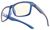 GUNNAR kancelářske herní brýle INTERCEPT CRYSTAL COBALT * čirá skla * BLF 35 * GUNNAR focus