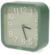 Sveglia analogica da scrivania NEDIS con funzione snooze e funzionamento silenzioso, colore verde. Sveglia analogica da scrivania NEDIS con funzione snooze e funzionamento silenzioso, colore verde.