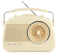 Настільна радіостанція NEDIS AM FM на батарейках мережеве аналогове 4,5 Вт BT вихід для навушників бежевий Настільна радіостанція NEDIS AM FM на батарейках мережеве аналогове 4,5 Вт BT вихід для навушників бежевий (1 of 5)