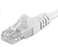 Cavo patch PremiumCord Cat5E UTP lunghezza 1 m bianco Cavo patch PremiumCord Cat5E UTP lunghezza 1 m bianco (1 of 1)