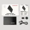 AXAGON external box for 2.5" disk EE25-A6C USB-C 3.2 Gen1 SATA 6G 0.4m black thumbnail (3 of 3)