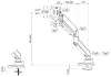 Neomounts DS70PLUS-450BL1 Sealbhóir taispeána cuartha don tábla 17-49" clamp + pas. Toilleadh ualaigh VESA 100X100 18kg loine gáis 1 dis thumbnail (9 of 10)