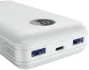 CANYON powerbank PB-2002 20000mAh Li-poly QC&PD display In USB-C Out 1x USB-C + 2x USB-A white thumbnail (2 of 5)