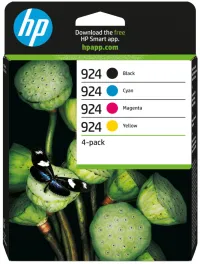 HP 924 CMYK Original Tintenpatronen, 4er-Pack (1 of 1)