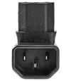 NEDIS Netzteil von IEC-320-C14 auf IEC-320-C13, 90° abgewinkelt, schwarz thumbnail (2 of 2)