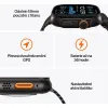 Apple Watch Ultra 2 49 mm sort titanium med sort sportræk - M/L thumbnail (6 of 7)