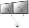 Neomounts FPMA-D750DWHITE2 Stationär displayhållare 10-32" VESA-klämma 100X100 lastkapacitet 2x8kg gaskolv 2 displayer vit thumbnail (1 of 6)