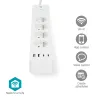 NEDIS Wi-Fi Smart Extension Cable 3x Type E Socket 16A 2x USB-A 2x USB-C 2m Android iOS White thumbnail (6 of 6)