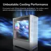 COUGAR PC-behuizing DUOFACE Pro Wit Mid Tower Airflow Frontpaneel TG Linkerpaneel 2 x ARGB 140mm & 1x 120mm ventilatoren thumbnail (16 of 32)