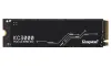 KINGSTON KC3000 512GB SSD NVMe PCIe Gen4 sisäinen M.2 2280 jäähdytin thumbnail (2 of 3)