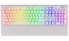 Endorfy igralna tipkovnica Omnis OWH Pudd Kailh RD RGB USB rdeče stikalo žično mehansko US postavitev bela