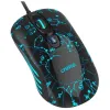 Hiir OP-636B, mängude, juhtmega, laser, 3200 dpi, LED taustvalgus, USB, must-sinine thumbnail (1 of 3)