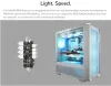COUGAR PC Case MX600 Black Mid Tower Mesh Front Panel 3 x 140mm + 1 x 120mm Fans Transparent Left Panel thumbnail (25 of 28)