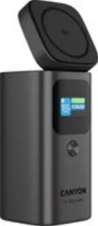 Batterie externe magnétique CANYON Qi2 OnPower 150 15 000 mAh, boîtier en aluminium gris foncé Batterie externe magnétique CANYON Qi2 OnPower 150 15 000 mAh, boîtier en aluminium gris foncé (1 of 10)