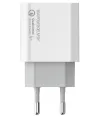 COLORWAY 1x USB en 1x USB-C turbo netlader 30W 100V-240V Wit thumbnail (3 of 4)