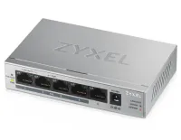 Zyxel GS1005-HP 5-Port Gigabit PoE+ Unmanaged Desktop Switch 4 x PoE 60 Watt (1 of 3)