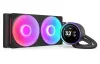 NZXT water cooler Kraken 280 ELITE RGB 2x140mm RGB fan 4-pin PWM LCD display