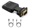 XtendLan Adapter VGA (M) HDMI (F) ja 1080p heliühendusega (3,5 mm F pistik) thumbnail (2 of 3)