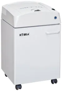 KOBRA shredder AF+1 40 L cross section 35 x 40 mm A4 capacity 350 sheets bin volume 40l security level P4 grey KOBRA shredder AF+1 40 L cross section 35 x 40 mm A4 capacity 350 sheets bin volume 40l security level P4 grey (1 of 4)
