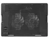Podstawka pod laptopa NEDIS uniwersalna do laptopów do 18" 2x wentylator 140 mm USB plastik-metal czarny