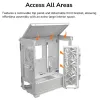 Корпус ПК COUGAR DUOFACE Pro RGB White Mid Tower TG и передняя панель Airflow с 4 вентиляторами ARGB TG, левая панель thumbnail (20 of 31)