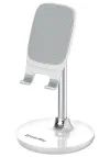 COLORWAY Swivel holder with 90° rotation for mobile phone tablet white