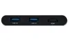 I-tec USB 3.1 Type C HDMI Rejseadapter PD Data 1x HDMI 4K Ultra HD 3840x2160 2x USB 3.0 sort thumbnail (3 of 4)