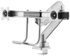 Neomounts Select NM-D775DXSILVER Настолен монтаж за плосък екран (10-32") със скоба за бюро, сребрист thumbnail (5 of 7)