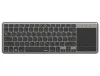Méarchlár HAMA KW-600T touchpad 24GHz gan sreang le haghaidh Smart TV nana USB CZ+SK dubh thumbnail (1 of 2)