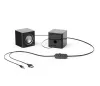 Altoparlanti HAMA per notebook e PC Sonic Mobil 185 2.0 3W 3,5mm jack USB nero thumbnail (3 of 3)
