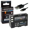 PATONA Akku für Nikon EN-EL3E 2250mAh Li-Ion Platinum USB-C Aufladung thumbnail (1 of 5)
