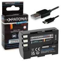 PATONA Akku für Nikon EN-EL3E 2250mAh Li-Ion Platinum USB-C Aufladung PATONA Akku für Nikon EN-EL3E 2250mAh Li-Ion Platinum USB-C Aufladung (1 of 5)