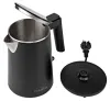 Bollitore elettrico NEDIS KAWK360EBK volume 1,0 l rotazione 360° consumo 1500 W plastica nera thumbnail (4 of 4)