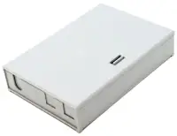 Boîtier de distribution XtendLan mini 4 ports, 1 câble traversant, 6 épissures ST SC Duplex LC pigtails riser traversant Boîtier de distribution XtendLan mini 4 ports, 1 câble traversant, 6 épissures ST SC Duplex LC pigtails riser traversant (1 of 2)