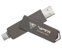 PATRIOT Viper Portable PVP30 SSD 2TB Type A+C USB 3.2 Gen 2 gray PATRIOT Viper Portable PVP30 SSD 2TB Type A+C USB 3.2 Gen 2 gray (1 of 4)