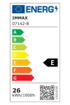 IMMAX NEO LITE VENTO SMART loftlampe med ventilator 18W TUYA Wi-Fi brun-sort thumbnail (3 of 6)