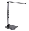 IMMAX LED table lamp Heron 2 Qi charging 85W 504lm DC 12V 2.5A dimmable folding arm silver thumbnail (3 of 5)