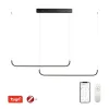 IMMAX NEO PATTINI Смарт пендел двоен 160-280cm 53W 3640lm черен Zigbee 3.0 TUYA