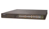 Comutator Planet FGSW-2624HPS L2 24x100Mb 2x1Gb SFP 24x PoE 802.3at 220W Comutator Planet FGSW-2624HPS L2 24x100Mb 2x1Gb SFP 24x PoE 802.3at 220W (1 of 1)