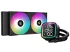 Ψύκτη νερού DEEPCOOL LD240 2x120 mm PWM ARGB οθόνη ανεμιστήρα μαύρη thumbnail (1 of 2)