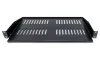XtendLan Shelf 280mm universal 1U 25kg load capacity black extended thumbnail (2 of 3)
