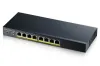 ZyXEL GS1900-8HP v3 8 portos GbE L2 PoE Smart Switch 802.3 asztali ventilátor nélküli 70 Watt thumbnail (2 of 4)