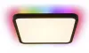 IMMAX NEO LITE TUDO SMART laevalgusti RGB taustvalgustusega 40x40cm 50W Wi-Fi must TUYA thumbnail (4 of 7)