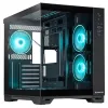 CHIEFTEC Visio ATX dvokomorni 6x120mm ARGB ventilator 2xUSB 3.0 USB-C kaljeno staklo crna CHIEFTEC Visio ATX dvokomorni 6x120mm ARGB ventilator 2xUSB 3.0 USB-C kaljeno staklo crna
