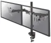 Neomounts FPMA-D550DBLACK Uchwyt stołowy do wyświetlacza 10-32" Zacisk VESA 100X100 nośność 2x 8kg 2 wyświetlacze czarny