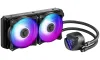 MSI water cooler CPU MAG Core Liquid 240R V2 2x 120mm ARGB fan