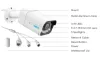 Reolink P430 8MPx εξωτερική κάμερα IP 3840x2160 bullet Υποδοχή SD έως 256 GB Προστασία IP67 PoE εμβέλεια ήχου έως 30 μέτρα