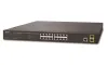 Planeta GS-4210-16T2S switch L2 L4 16x 1000Base-T 2x SFP Web SNMPv3 VLAN QoS IPv6 sem ventilador