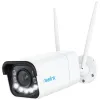 Reolink W430 8MPx εξωτερική κάμερα IP 5x zoom 3840X2160 IP67 Dual-band WiFi SD έως 256GB IR 30m